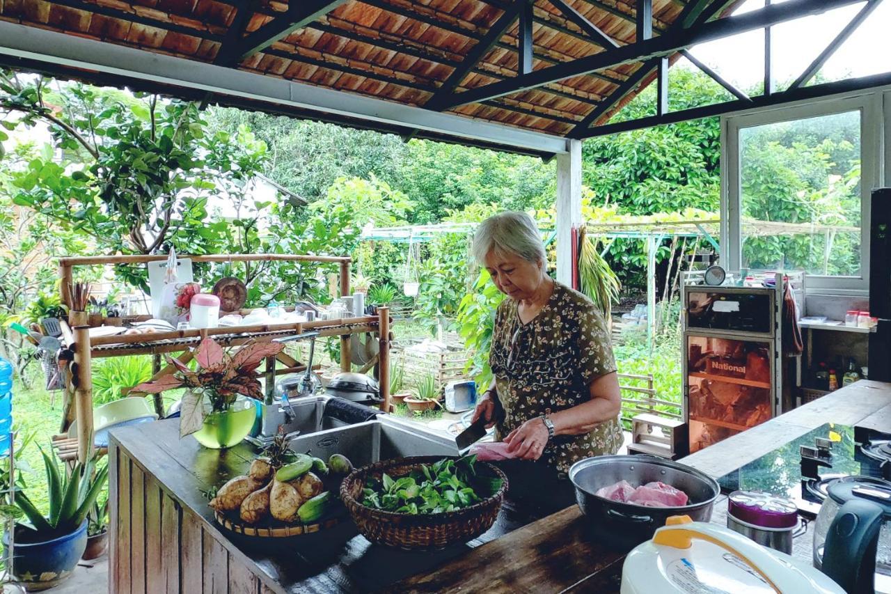 Vuon Nha Ngoai Garden Homestay Bandar Ho Chi Minh Luaran gambar